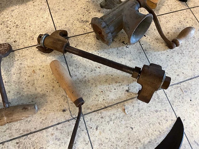 Nostalgisch gereedschap (10x) - afbeelding 1 van  3