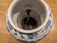 Nostalgische au-bain marie met tapkraan, saksisch decor, eind 19e eeuw, 19e eeuw - afbeelding 6 van  8