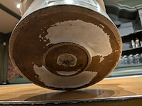 Nostalgische au-bain marie met tapkraan, saksisch decor, eind 19e eeuw, 19e eeuw - afbeelding 7 van  8