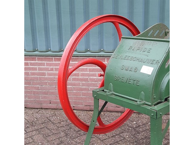 Nostalgische bietenmolen vleesschauwer, sma6 - afbeelding 2 van  14
