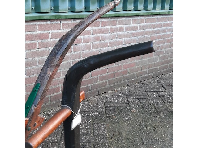 Nostalgische blauwbalk en plaggenschop - afbeelding 4 van  13