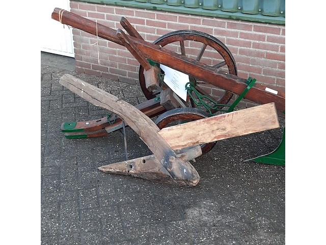 Nostalgische blauwbalk en plaggenschop - afbeelding 5 van  13