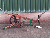 Nostalgische blauwbalk en plaggenschop - afbeelding 1 van  13