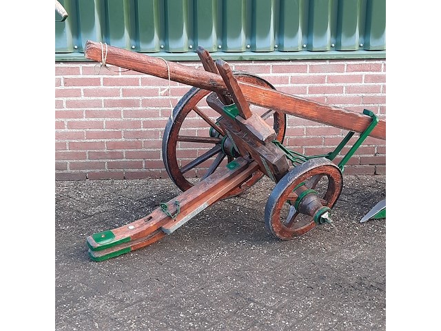 Nostalgische blauwbalk en plaggenschop - afbeelding 6 van  13