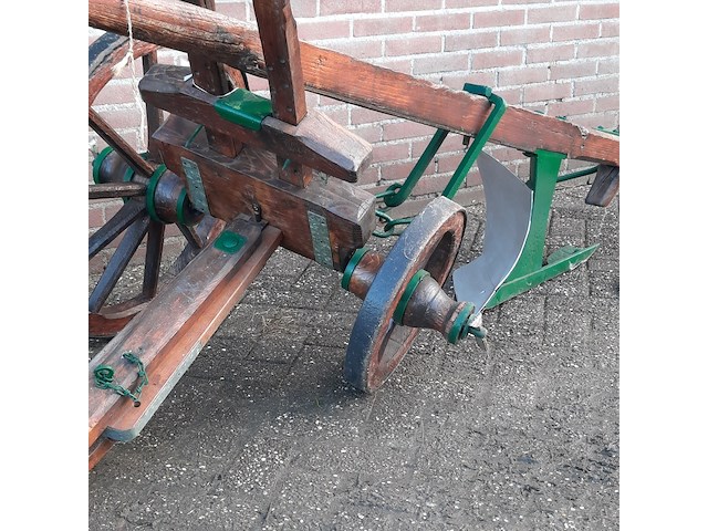 Nostalgische blauwbalk en plaggenschop - afbeelding 8 van  13