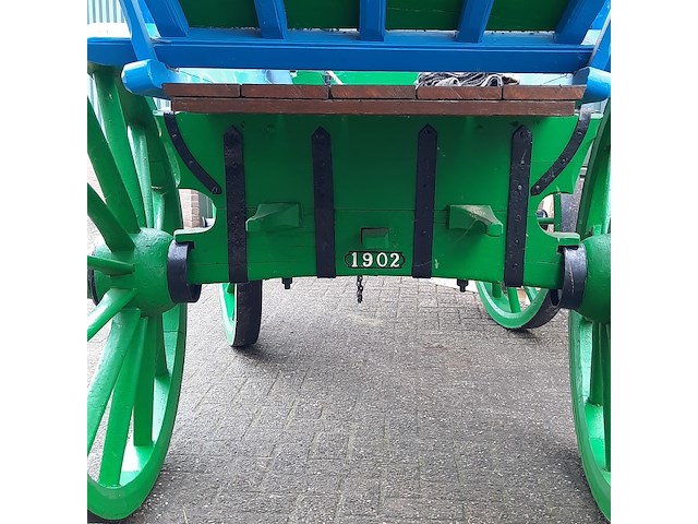 Nostalgische boerenwagen bouwjaar 1902 - afbeelding 4 van  13