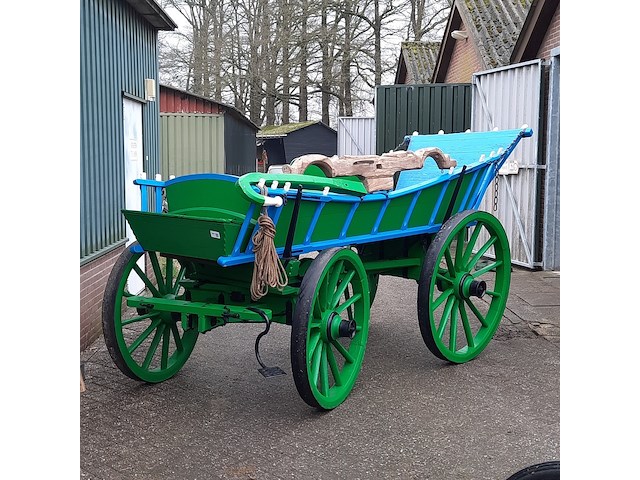 Nostalgische boerenwagen bouwjaar 1902 - afbeelding 1 van  13
