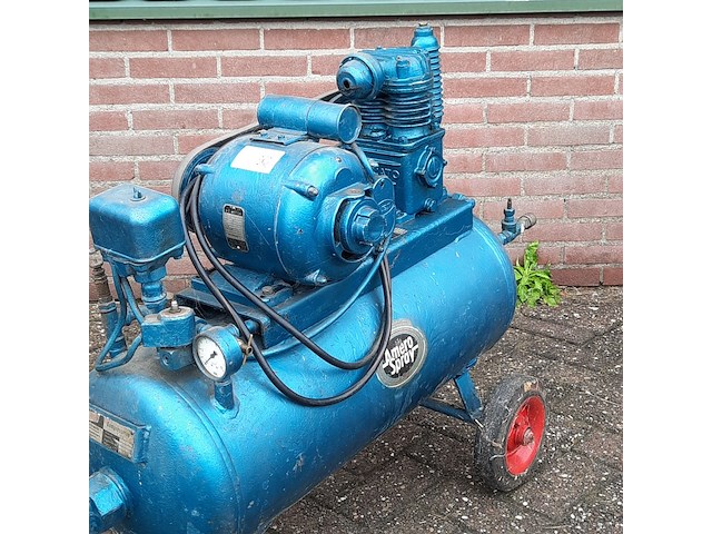Nostalgische compressor j1s65, bouwjaar 1950 - afbeelding 6 van  10