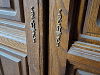 Nostalgische houten wandmeubel - afbeelding 6 van  12