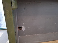 Nostalgische kerkbank groen - afbeelding 6 van  7