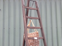 Nostalgische kersenplukladder - afbeelding 2 van  7