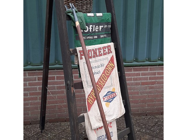 Nostalgische kersenplukladder - afbeelding 6 van  7