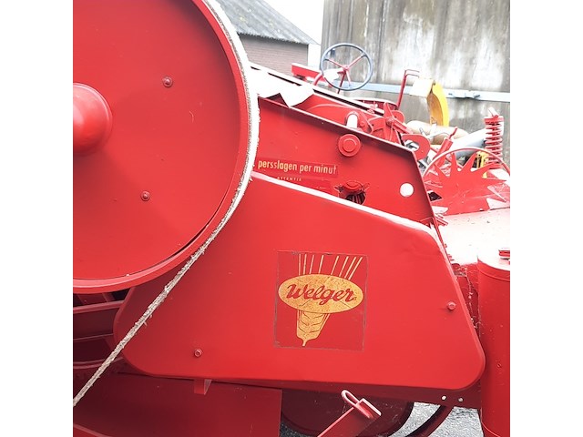 Nostalgische lagedrukpers welger, wsa350 - afbeelding 6 van  18
