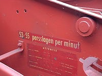 Nostalgische lagedrukpers welger, wsa350 - afbeelding 7 van  18