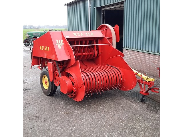 Nostalgische lagedrukpers welger, wsa350 - afbeelding 1 van  18