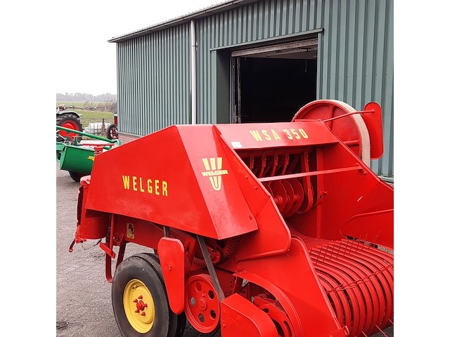 Nostalgische lagedrukpers welger, wsa350 - afbeelding 12 van  18