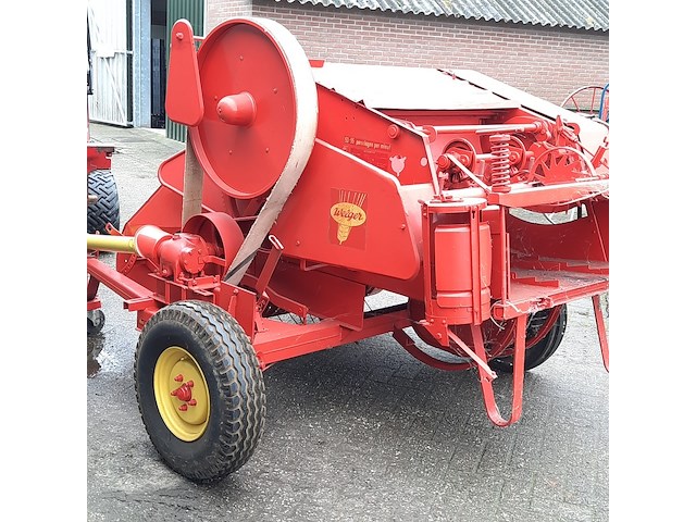 Nostalgische lagedrukpers welger, wsa350 - afbeelding 18 van  18