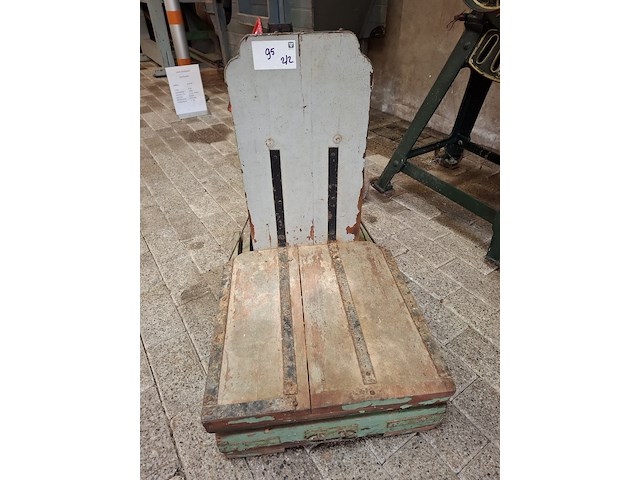 Nostalgische maalmolen met bascule, diamant-silex - afbeelding 5 van  14