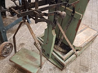 Nostalgische maalmolen met bascule, diamant-silex - afbeelding 6 van  14