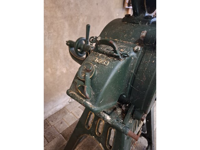 Nostalgische maalmolen met bascule, diamant-silex - afbeelding 13 van  14