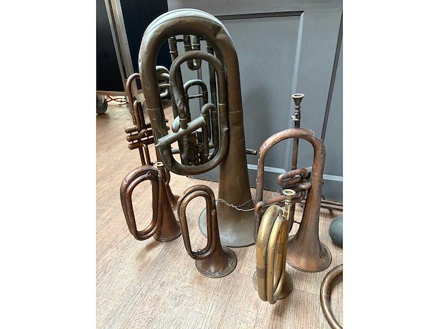 Nostalgische muziekinstrumenten (9x) - afbeelding 2 van  5