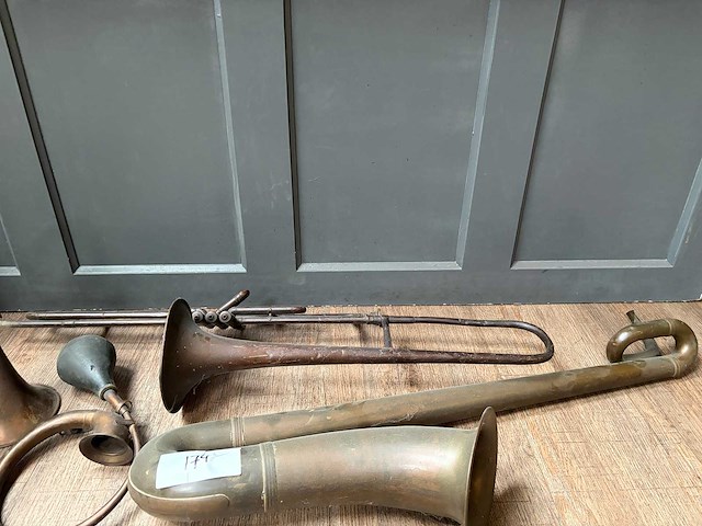 Nostalgische muziekinstrumenten (9x) - afbeelding 3 van  5