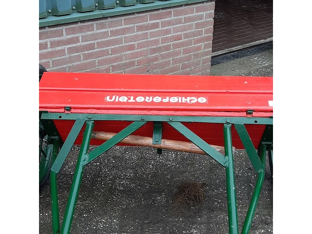 Nostalgische paard getrokken strooier schieferstein - afbeelding 4 van  7