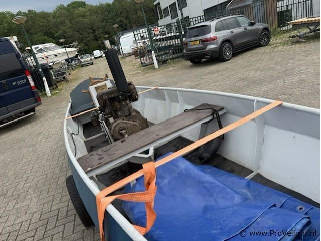 Nostalgische stalen motorschouw - afbeelding 2 van  11