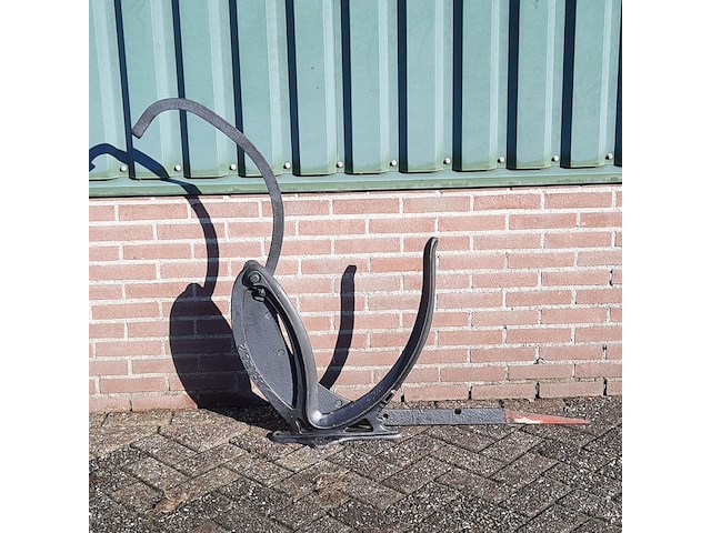 Nostalgische stro/rietsnijder - afbeelding 1 van  6