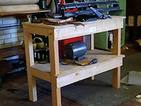 Nostalgische werkbankslijpinrichting - afbeelding 1 van  8