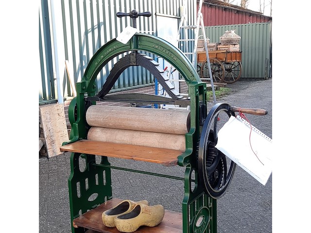 Nostalgische wringer h j w hamers - afbeelding 5 van  12