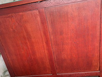 Notaris bureau, groen en gelakt - afbeelding 6 van  7