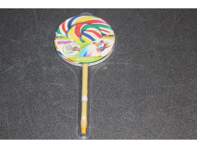 Note book pen model lolly 1x in a26 - afbeelding 3 van  3