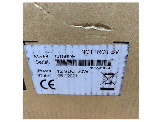 Nottrot n-line n156de p marine monitor 15.6 inch full hd 1920 x 1080 vesa mount - afbeelding 18 van  18