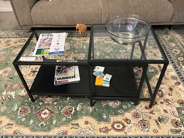Nous living vloerkleed met salontafel - afbeelding 2 van  5