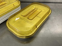 Nova hotelporselein - 3-vaks serveerplateau met deksel (180x) - afbeelding 6 van  6