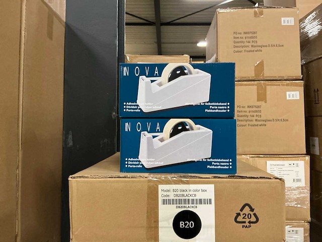 Nova plakbandhouders black (32x) - afbeelding 3 van  4