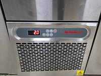 Novameta - rvs patisserie koelwerkbank met ingebouwde saladiere - afbeelding 3 van  8