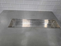 Novameta - rvs patisserie koelwerkbank met ingebouwde saladiere - afbeelding 7 van  8