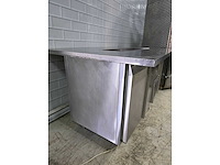 Novameta - rvs patisserie koelwerkbank met ingebouwde saladiere - afbeelding 8 van  8