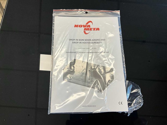 Novameta uwp1 inbouw warmhoudplaat - afbeelding 5 van  6