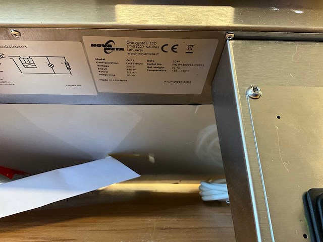 Novameta uwp1 inbouw warmhoudplaat - afbeelding 6 van  6