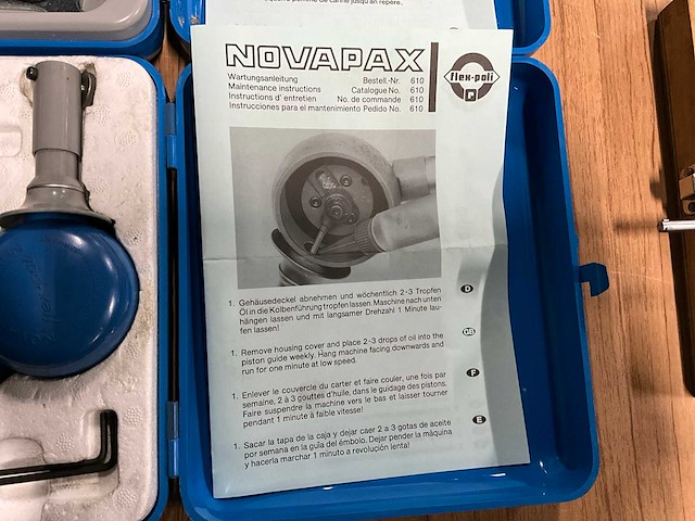 Novapax flexpoli polijstmachine - afbeelding 4 van  5