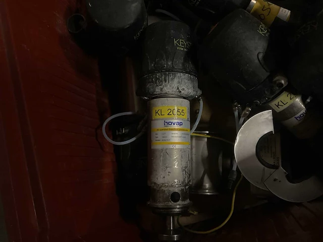 Novap/keystone 9802 partij diverse pneumatische proceskleppen - afbeelding 4 van  4