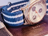 Novastar vintage militaire horloge met nieuwe nato band - afbeelding 4 van  5