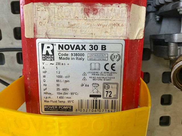 Novax 30 b wortpomp - afbeelding 3 van  3