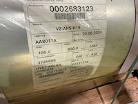 Novelis - aa8011a - rol aluminium (2x) - afbeelding 3 van  3