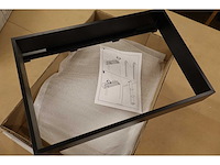 Novellini - frame one silver (r90akfp04070-h) - - doucherek hangend - afbeelding 3 van  5