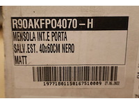 Novellini - frame one silver (r90akfp04070-h) - - doucherek hangend - afbeelding 5 van  5