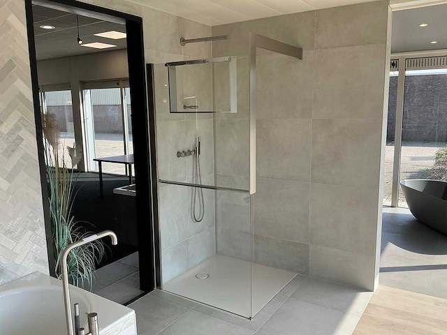 Novellini - kuadra - inloopdouche 100 x 214 cm - afbeelding 1 van  10
